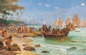 Desembarque dos portugueses no Brasil em 1500
