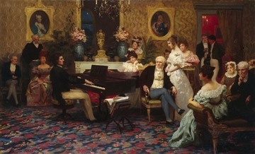 Chopin toca para os Radziwiłłs Chopin toca para os Radziwiłłs