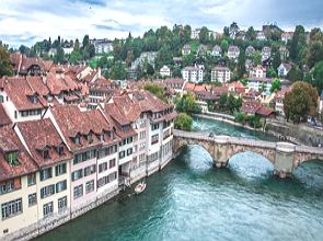 Foto da cidade de Berna na Suíça