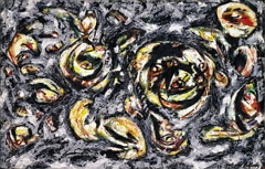 Cinza Oceano, obra de Jackson Pollock
