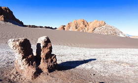 Foto do deserto do Atacama no Chile
