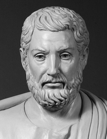 Clístenes Busto de Clístenes, legislador de Atenas Antiga