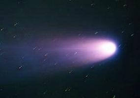 Foto do Cometa Halley