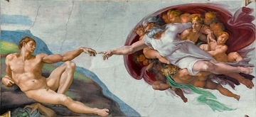 Criação de Adão Criação de Adão, obra de Michelangelo