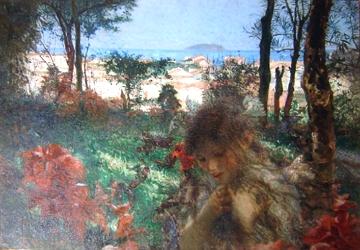 Pintura A Cris&aacute;lida de Eliseu Visconti