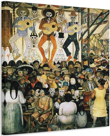 Obra o Dia da Morte de Diego Rivera Obra o Dia da Morte de Diego Rivera