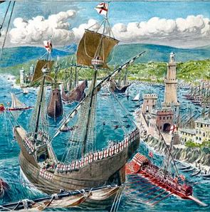 Embarcação genoveza do século XV