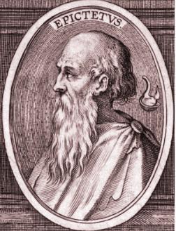 Retrato do filósofo Epicteto