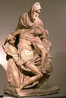 Pietá florentina, escultura de Michelangelo