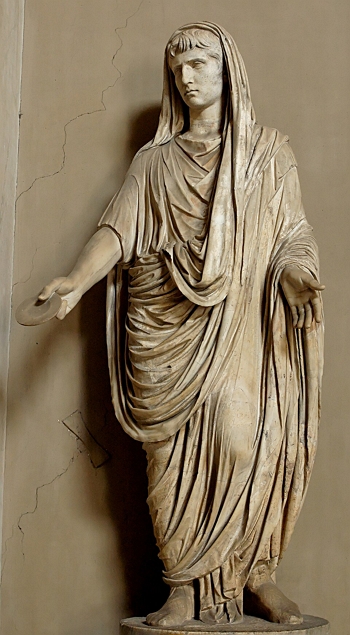 O gênio de Augusto O gênio de Augusto, estátua romana