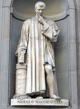 Estátua de Maquiavel em Florença