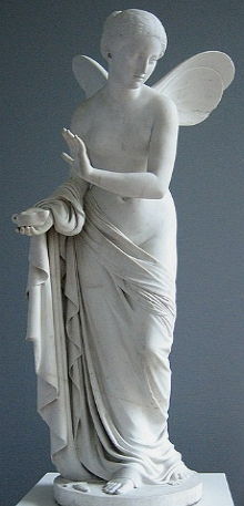 Estátua da deusa Psiquê