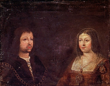 Fernando de Aragão e Isabel de Castela, os reis católicos da Espanha Fernando de Aragão e Isabel de Castela, os reis católicos da Espanha