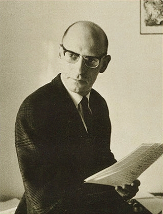 Michel Foucault Foto do filósofo estruturalista francês Michel Foucault