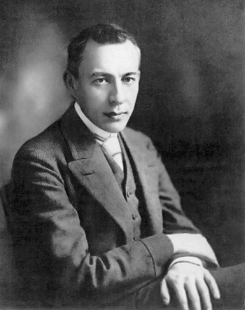 Sergei Rachmaninoff Foto do compositor Sergei Rachmaninoff