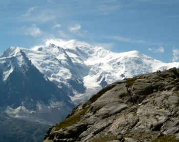 Foto das montanhas dos Alpes