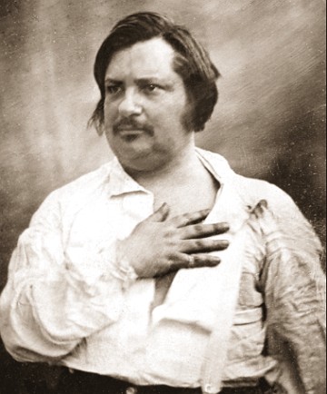 Honoré de Balzac Foto de Honoré de Balzac jovem