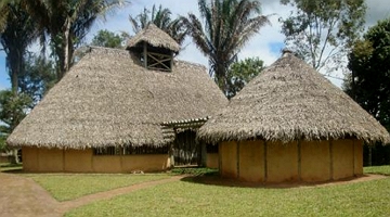 Típicas habitações do Quilombo dos Palmares Típicas habitações do Quilombo dos Palmares