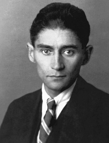 Franz Kafka Foto do rosto de Franz Kafka