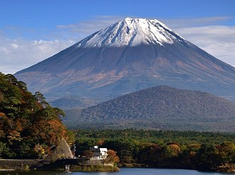 Foto do Monte Fuji do Japão