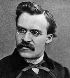 Foto do filósofo Friedrich Nietzsche