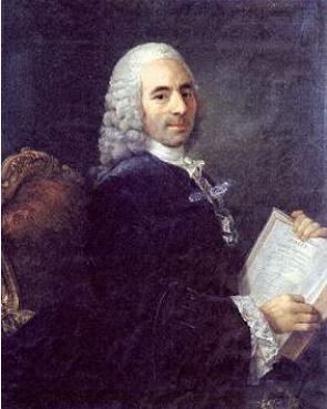 Retrato pintado de François Quesnay