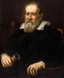 Pintura do astrônomo Galileu Galilei