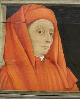 Retrato pintado de Giotto