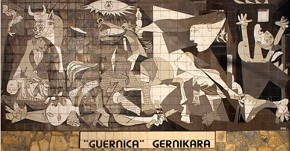 Imagem da obra Guernica de Pablo Picasso
