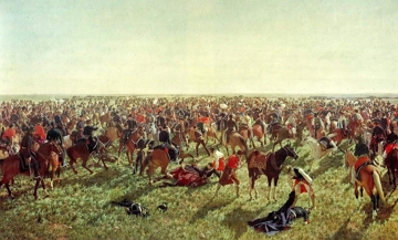 Pintura sobre a Guerra da Cisplatina