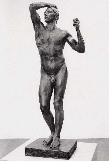 Escultura a Idade do Bronze de Rodin Escultura a Idade do Bronze de Rodin