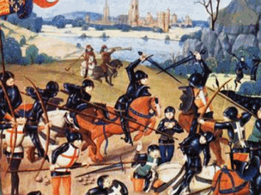 batalha medieval