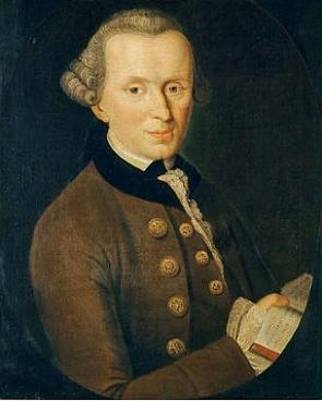 Retrato do filósofo Immanuel Kant