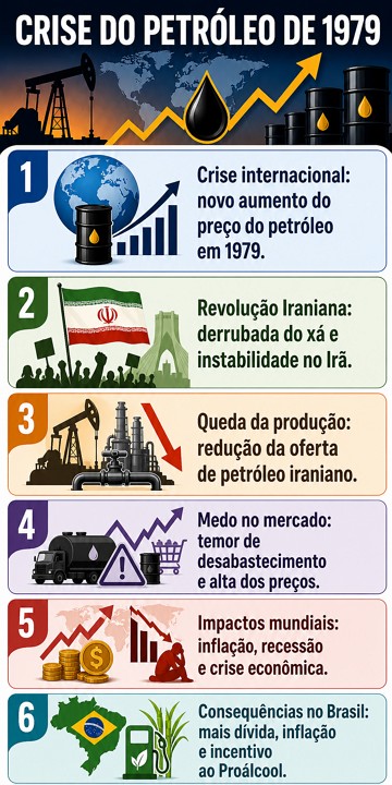 Infogr&aacute;fico sobre a Crise do Petr&oacute;leo de 1979