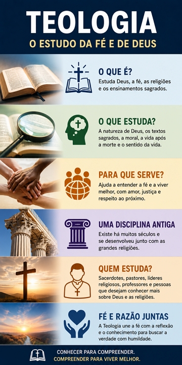 Infográfico sobre Teologia Infográfico sobre Teologia