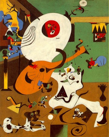 Interior Holandês I, pintura de Miró Interior Holandês I, pintura de Miró