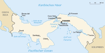 Istmo do Panam&aacute;