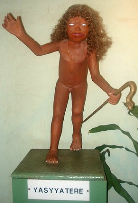 Jaci Jaterê Boneco do personagem folclore paraguaio Jaci jaterê