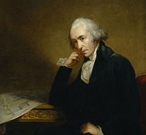 Retrato do inventor James Watt