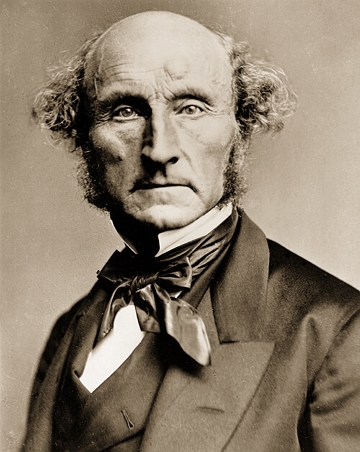 Foto do fil&oacute;sofo John Stuart Mill