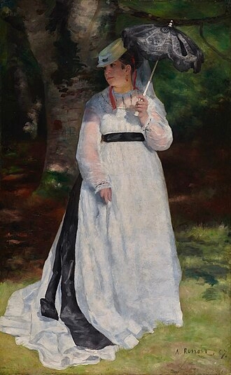 Lise com sombrinha Lise com sombrinha, obra de Auguste Renoir