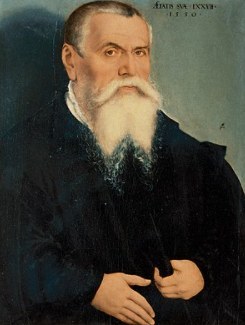 retrato pintado de Lucas Cranach