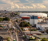 Foto aérea da cidade de Manaus