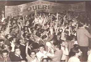 Manifestação em favor de Vargas em 1945