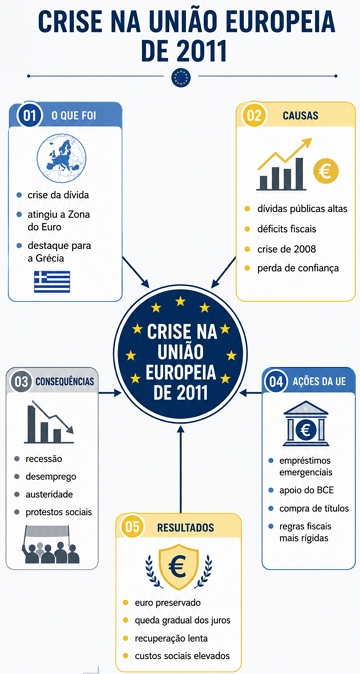 Mapa mental sobre a crise econômica na Enião Europeia de 2011 Mapa mental sobre a crise econômica na Enião Europeia de 2011