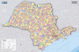Mapa do Estado de São Paulo Mapa do Estado de São Paulo