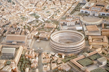 Maquete da cidade de Roma Antiga