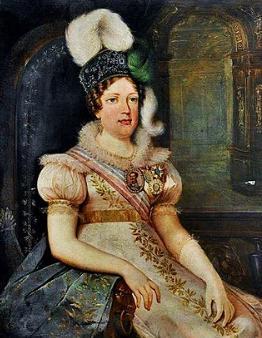 Retrato da imperatriz Maria Leopoldina