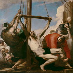 O martírio de São Filipe, obra de José de Ribera