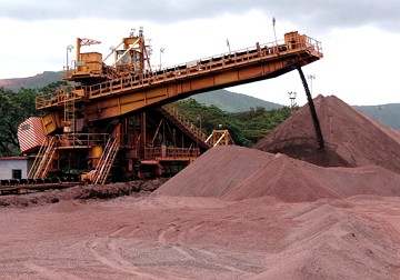 Minério de Ferro Extração de minério de ferro em Minas Gerais